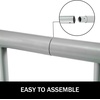 image:imageBestEquip 111 Length Floor Bike Rack 9 Holders AllSteel Grid Bike Rack SingleSide Storage Stand for Garages Streets Yards111