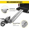 image:imageBestEquip 84x14 Inch Aluminum Ramps 6000LBS Capacity Car Trailer Truck ATV Ramps 1 Pair 2 Ramps60 X 12 Inch