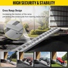 image:imageBestEquip 84x14 Inch Aluminum Ramps 6000LBS Capacity Car Trailer Truck ATV Ramps 1 Pair 2 Ramps84 X 14 Inch