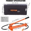image:imageVEVOR 10 Ton Porta Power Kit Hydraulic Ram with Pump Car Jack with 46 ft14 m Oil Hose Bent Frame Repair Tool with Storage Case for Automotive Garage Heavy Equipment Mechanic 22046 LBS
