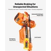 image:imageVEVOR 1100 lbs Electric Chain Hoist 20ft Lifting Height 120V 60Hz Single Phase Overhead Crane w 328ft Wireless amp 15ft Wired Remote Control Power Electric Hoist for Factories Warehouses Garages2200lbs 20FT