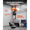 image:imageVEVOR 1100 lbs Electric Chain Hoist 20ft Lifting Height 120V 60Hz Single Phase Overhead Crane w 328ft Wireless amp 15ft Wired Remote Control Power Electric Hoist for Factories Warehouses Garages2in1 2200lbs 10ft