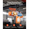image:imageVEVOR 1100 lbs Electric Chain Hoist 20ft Lifting Height 120V 60Hz Single Phase Overhead Crane w 328ft Wireless amp 15ft Wired Remote Control Power Electric Hoist for Factories Warehouses Garages1100lbs 20ft