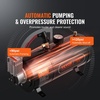 image:imageVEVOR 12V Air Compressor with 16 Gallon Tank Train Horn Compressor 120 psi Working Pressure Inflating Tires Air MattressesBlack