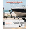 image:imageVEVOR 1500 lbs Trailer Jack with Wheel Heavy Duty Swivel Boat Trailer Jack with PP Single Wheel amp Ergonomic Handle 12inch Lift Fit for RVs Boats Horse Trailers Utility Trailers2000lbs Upgraded 1527 Inch Lift Range