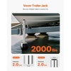 image:imageVEVOR 1500 lbs Trailer Jack with Wheel Heavy Duty Swivel Boat Trailer Jack with PP Single Wheel amp Ergonomic Handle 12inch Lift Fit for RVs Boats Horse Trailers Utility Trailers2000lbs Upgraded 12inch Lift