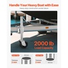 image:imageVEVOR 1500 lbs Trailer Jack with Wheel Heavy Duty Swivel Boat Trailer Jack with PP Single Wheel amp Ergonomic Handle 12inch Lift Fit for RVs Boats Horse Trailers Utility Trailers2000lbs Upgraded 1527 Inch Lift Range