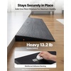 image:imageVEVOR 16 Rise Cuttable Threshold Ramp for Doorways 354 Wide Natural Rubber Wheelchair Ramp NonSlip Solid Rubber Ramp with DoubleSided Tape for DoorwaysDrivewaysBathroomSmooth Tile12 Rise
