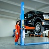 image:imageVEVOR 2 Post Car Lift 12000Lbs Capacity 295HP Powerful Motor Auto Hoist 220V Two Post Lift for Sedan SUV Pickup Truck 748 Inch Height Automotive Lift for Home Garage Repair Workshop