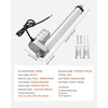 image:imageVEVOR 2PCS Linear Actuator Kit 30 Inch High Speed 035s Linear Motion Actuator 110V 220lbs1000N Linear Actuator for TVTableSofa Lifting IP54 Protection  Wireless Remote Control Included10 Inch
