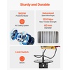 image:imageVEVOR 2in1 Electric Hoist Winch 1100 lbs Capacity 1800W Portable Power Winch 98 ft Lifting Height 36 ftmin with Wire and Wireless Remote Control for Garage Warehouse Factory Lifting Towing98 ft Lifting Height