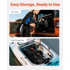 image:imageVEVOR 300 lbs Kayak Cart Foldable Kayak Trolley with 10inch Solid Rubber Tires amp 1 Ratchet Strap Paddle Board Trolley for Carrying Kayaks Canoes Paddleboards Float Mats Jon BoatsBlack