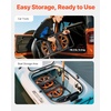 image:imageVEVOR 300lbs Kayak Cart AllTerrain Super Duty Trolley Cart Canoe Cart Dolly with 15inch NoFlat Solid Rubber Tires and Kickstand Quickly Assembles amp Disassembles for Kayaks Canoes Paddleboards