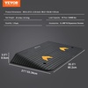 image:imageVEVOR 35 Rise Threshold Ramp Doorway Recycled Rubber Power Wheelchair Ramp 3 Feet Long 33069Lbs Load Capacity NonSlip Surface Rubber Solid Threshold Ramp for Wheelchair and Scooter
