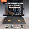image:imageVEVOR 35 Rise Threshold Ramp Doorway Recycled Rubber Power Wheelchair Ramp 3 Feet Long 33069Lbs Load Capacity NonSlip Surface Rubber Solid Threshold Ramp for Wheelchair and Scooter