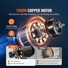 image:imageVEVOR 3in1 Electric Hoist Winch 1500W Portable Electric Winch 110V Power Winch Crane 25ft Lifting Height Overload Protection for LiftingOrange