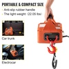 image:imageVEVOR 3in1 Electric Hoist Winch 1500W Portable Electric Winch 110V Power Winch Crane 25ft Lifting Height Overload Protection for LiftingOrange