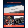 image:imageVEVOR 4 Channel Car Audio Amplifier 2 Ohm Stable Bridgeable Class D Full Range Amp Max Power 4 x 420W  4 Ohm  4 x 600W  2 Ohm for Car SUV Truck OffRoad4000W