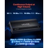 image:imageVEVOR 4 Channel Car Audio Amplifier 2 Ohm Stable Bridgeable Class D Full Range Amp Max Power 4 x 420W  4 Ohm  4 x 600W  2 Ohm for Car SUV Truck OffRoad2600W