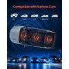image:imageVEVOR 4 Channel Car Audio Amplifier 2 Ohm Stable Bridgeable Class D Full Range Amp Max Power 4 x 420W  4 Ohm  4 x 600W  2 Ohm for Car SUV Truck OffRoad2600W