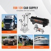 image:imageVEVOR 4 Trumpet Air Horn Kit 150dB Train Horns for Pickup Trucks 12V 120 psi Air Compressor 16 Gal6 L Tank with Gauge for Any 12V Vehicle Car Truck Train Van BoatUpgrade