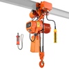 image:imageVEVOR 4400lbs Electric Chain Hoist with Power Trolley 2Speed Operation 20ft Lifting Height 3Phase 208240V440480V Overhead Crane w 328ft Wireless amp 16ft Wired Remote Control G100 2Chain Hoist205 x 236 x 291 in