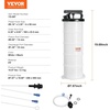 image:imageVEVOR 65L Manual Fluid Extractor Pump Oil Changer Vacuum Fluid Extractor Oil Extractor Change Pump for Automotive Oil Change amp Fluid Change Tool with Dipstick and Suction Hose 65L65L Manual