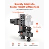 image:imageVEVOR Adjustable Trailer Hitch Fit 25 Inch Receiver Trailer Hitch Mount with 2 Inch amp 2516 Inch Balls 21000 lbs GTW 9 Inch Drop Towing Ball Mounts for RVs OffRoad Vehicles and Trucks BlackFit 25 Receiver  9 Drop Hitch