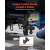 image:imageVEVOR Adjustable Trailer Hitch Fit 25 Inch Receiver Trailer Hitch Mount with 2 Inch amp 2516 Inch Balls 21000 lbs GTW 9 Inch Drop Towing Ball Mounts for RVs OffRoad Vehicles and Trucks BlackFit 25 Receiver  9 Drop Hitch