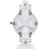 image:imageVEVOR Air Operated Double Diaphragm Pump 35 GPM 1 inch Inlet amp Outlet Pneumatic Waste Oil Transfer Pump Max 114 PSI Aluminum Alloy Body AirOperated for Diesel Grease Kerosene Gasoline amp Oil112 inch 44GPM Polypropylene