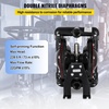 image:imageVEVOR AirOperated Double Diaphragm Pump 2 inch Inlet amp Outlet Aluminum Alloy Body 1584 GPM amp Max 120PSI Nitrile Diaphragm Transfer Pump for Petroleum Diesel Oil and Low Viscosity Fluids22 GPM