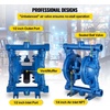 image:imageVEVOR AirOperated Double Diaphragm Pump 2 inch Inlet amp Outlet Aluminum Alloy Body 1584 GPM amp Max 120PSI Nitrile Diaphragm Transfer Pump for Petroleum Diesel Oil and Low Viscosity Fluids30 GPM