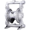 image:imageVEVOR AirOperated Double Diaphragm Pump 2 inch Inlet amp Outlet Aluminum Alloy Body 1584 GPM amp Max 120PSI Nitrile Diaphragm Transfer Pump for Petroleum Diesel Oil and Low Viscosity Fluids44 GPM