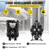 image:imageVEVOR AirOperated Double Diaphragm Pump 2 inch Inlet amp Outlet Aluminum Alloy Body 1584 GPM amp Max 120PSI Nitrile Diaphragm Transfer Pump for Petroleum Diesel Oil and Low Viscosity Fluids22 GPM
