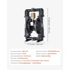 image:imageVEVOR AirOperated Double Diaphragm Pump 2 inch Inlet amp Outlet Aluminum Alloy Body 1584 GPM amp Max 120PSI Nitrile Diaphragm Transfer Pump for Petroleum Diesel Oil and Low Viscosity Fluids158 GPM