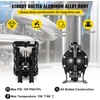 image:imageVEVOR AirOperated Double Diaphragm Pump 2 inch Inlet amp Outlet Aluminum Alloy Body 1584 GPM amp Max 120PSI Nitrile Diaphragm Transfer Pump for Petroleum Diesel Oil and Low Viscosity Fluids24 GPM