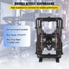 image:imageVEVOR AirOperated Double Diaphragm Pump 2 inch Inlet amp Outlet Aluminum Alloy Body 1584 GPM amp Max 120PSI Nitrile Diaphragm Transfer Pump for Petroleum Diesel Oil and Low Viscosity Fluids75 GPM