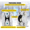 image:imageVEVOR AirOperated Double Diaphragm Pump 2 inch Inlet amp Outlet Aluminum Alloy Body 1584 GPM amp Max 120PSI Nitrile Diaphragm Transfer Pump for Petroleum Diesel Oil and Low Viscosity Fluids30 GPM