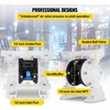 image:imageVEVOR AirOperated Double Diaphragm Pump 2 inch Inlet amp Outlet Aluminum Alloy Body 1584 GPM amp Max 120PSI Nitrile Diaphragm Transfer Pump for Petroleum Diesel Oil and Low Viscosity Fluids88 GPM