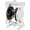 image:imageVEVOR AirOperated Double Diaphragm Pump 2 inch Inlet amp Outlet Aluminum Alloy Body 1584 GPM amp Max 120PSI Nitrile Diaphragm Transfer Pump for Petroleum Diesel Oil and Low Viscosity Fluids25 GPM