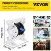image:imageVEVOR AirOperated Double Diaphragm Pump 2 inch Inlet amp Outlet Aluminum Alloy Body 1584 GPM amp Max 120PSI Nitrile Diaphragm Transfer Pump for Petroleum Diesel Oil and Low Viscosity Fluids88 GPM