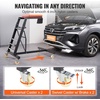 image:imageVEVOR Automotive Topside Creeper 400 LBS Capacity High Creeper with 48 to 76 Adjustable Height 4 Swivel Caster Wheels Heavy Duty Automotive Engine Creeper Ideal for Auto Repair and MaintenanceI