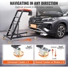 image:imageVEVOR Automotive Topside Creeper 400 LBS Capacity High Creeper with 48 to 76 Adjustable Height 4 Swivel Caster Wheels Heavy Duty Automotive Engine Creeper Ideal for Auto Repair and MaintenanceH