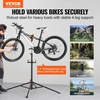 image:imageVEVOR Bike Repair Stand 85 lb Heavyduty Bicycle Work Stand with 407641 in Adjustable Height amp Magnetic Tool Tray Foldable Bicycle Maintenance Rack Shop Home Mechanics for Mountain amp Road Bike80 LBS