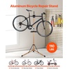 image:imageVEVOR Bike Repair Stand 85 lb Heavyduty Bicycle Work Stand with 407641 in Adjustable Height amp Magnetic Tool Tray Foldable Bicycle Maintenance Rack Shop Home Mechanics for Mountain amp Road Bike110 LBS