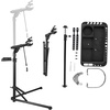 image:imageVEVOR Bike Repair Stand 85 lb Heavyduty Bicycle Work Stand with 407641 in Adjustable Height amp Magnetic Tool Tray Foldable Bicycle Maintenance Rack Shop Home Mechanics for Mountain amp Road Bike85 LBS