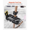 image:imageVEVOR Bike Repair Stand 85 lb Heavyduty Bicycle Work Stand with 407641 in Adjustable Height amp Magnetic Tool Tray Foldable Bicycle Maintenance Rack Shop Home Mechanics for Mountain amp Road Bike88 LBS