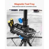 image:imageVEVOR Bike Repair Stand 85 lb Heavyduty Bicycle Work Stand with 407641 in Adjustable Height amp Magnetic Tool Tray Foldable Bicycle Maintenance Rack Shop Home Mechanics for Mountain amp Road Bike66 LBS