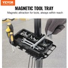 image:imageVEVOR Bike Repair Stand 85 lb Heavyduty Bicycle Work Stand with 407641 in Adjustable Height amp Magnetic Tool Tray Foldable Bicycle Maintenance Rack Shop Home Mechanics for Mountain amp Road Bike80 LBS
