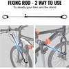 image:imageVEVOR Bike Repair Stand 85 lb Heavyduty Bicycle Work Stand with 407641 in Adjustable Height amp Magnetic Tool Tray Foldable Bicycle Maintenance Rack Shop Home Mechanics for Mountain amp Road Bike80 LBS